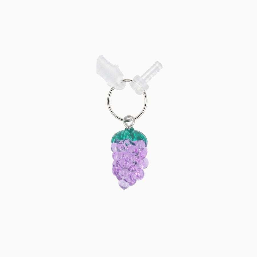 Mini Charm Tapa Polvo - Uva