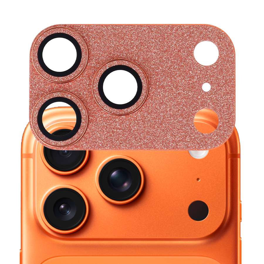 Protector de Cámara Glitter para iPhone 17 Pro