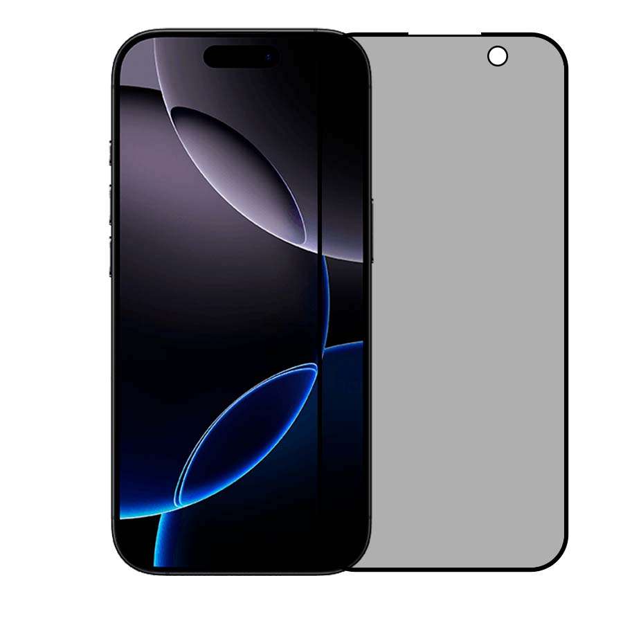 Cristal Templado Completo Antiespía para iPhone 16 Pro