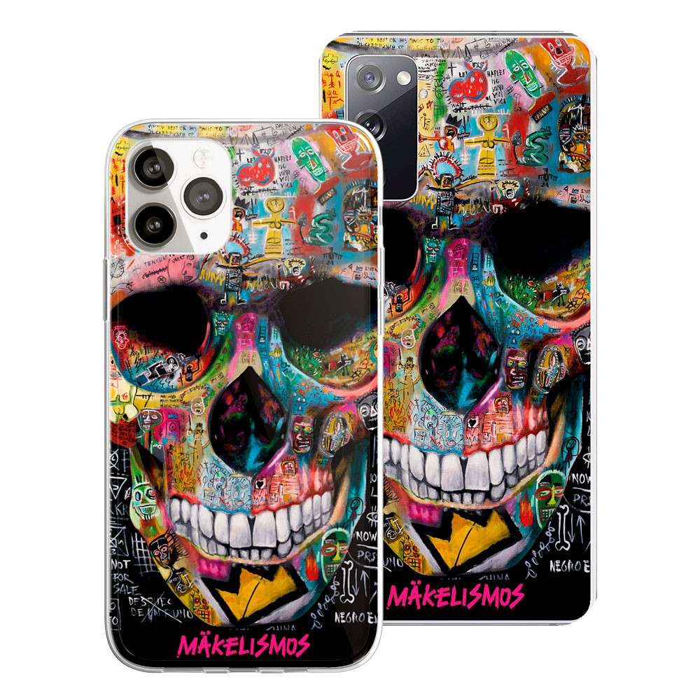 Funda Oficial Makelismos - Calavera Basquiat