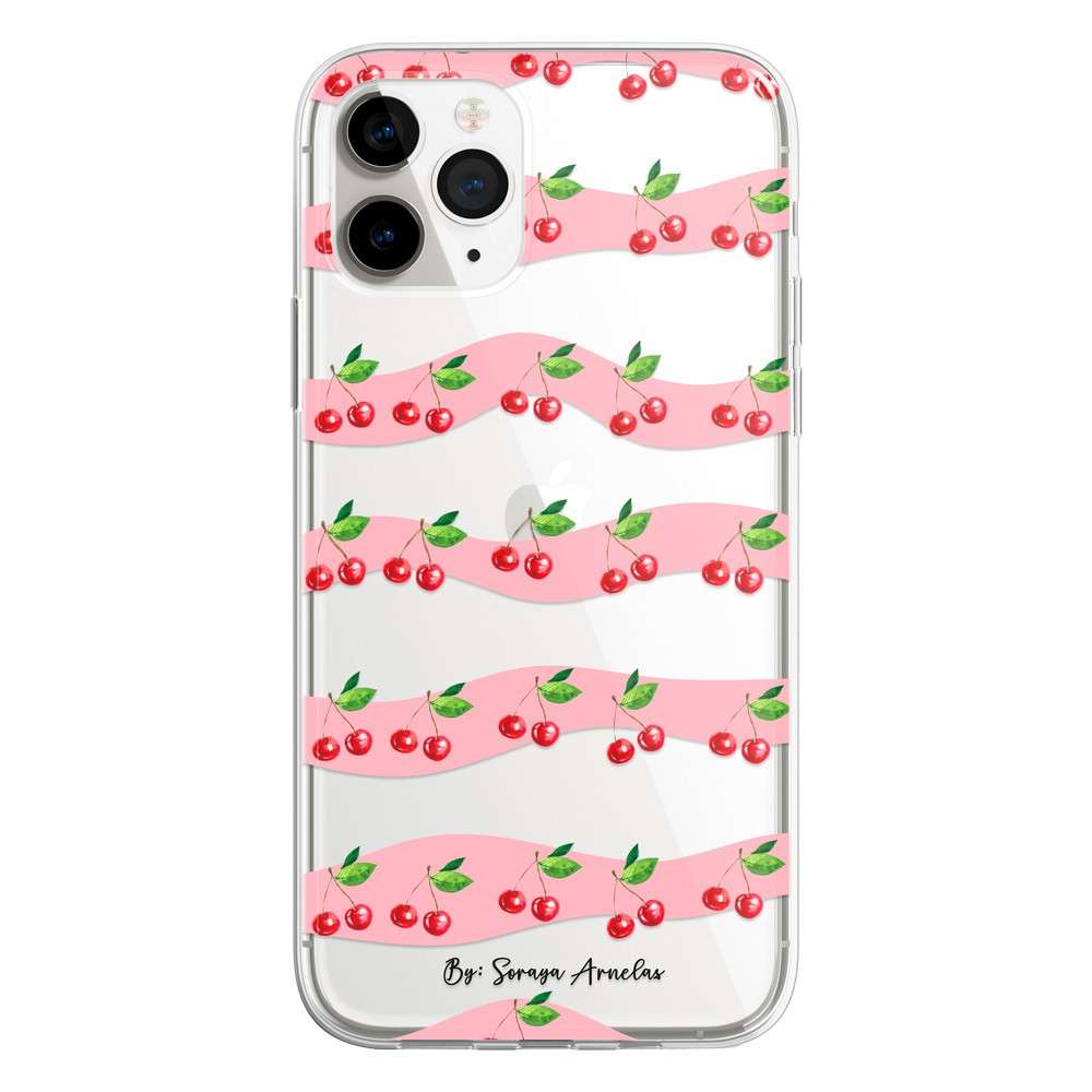 Funda Diseño Soraya Arnelas - Cerezas Rosadas