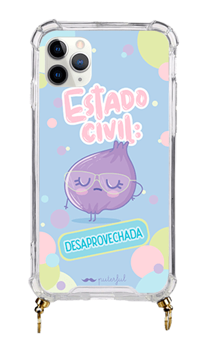 Funda Móvil Silicona Colgante Diseño Puterful - Estado Civil: Desaprovechada