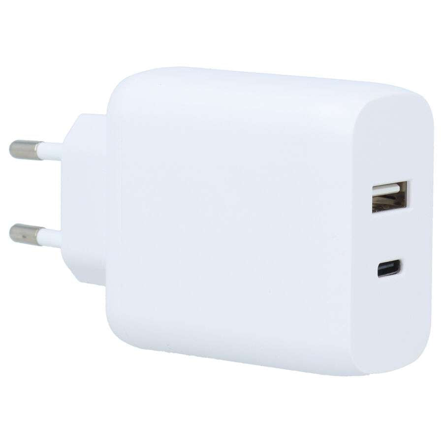 Cargador - Enchufe Tipo USB + C - 65W