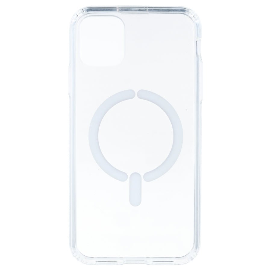 Funda Transparente Logo Compatible con Magsafe para iPhone 11