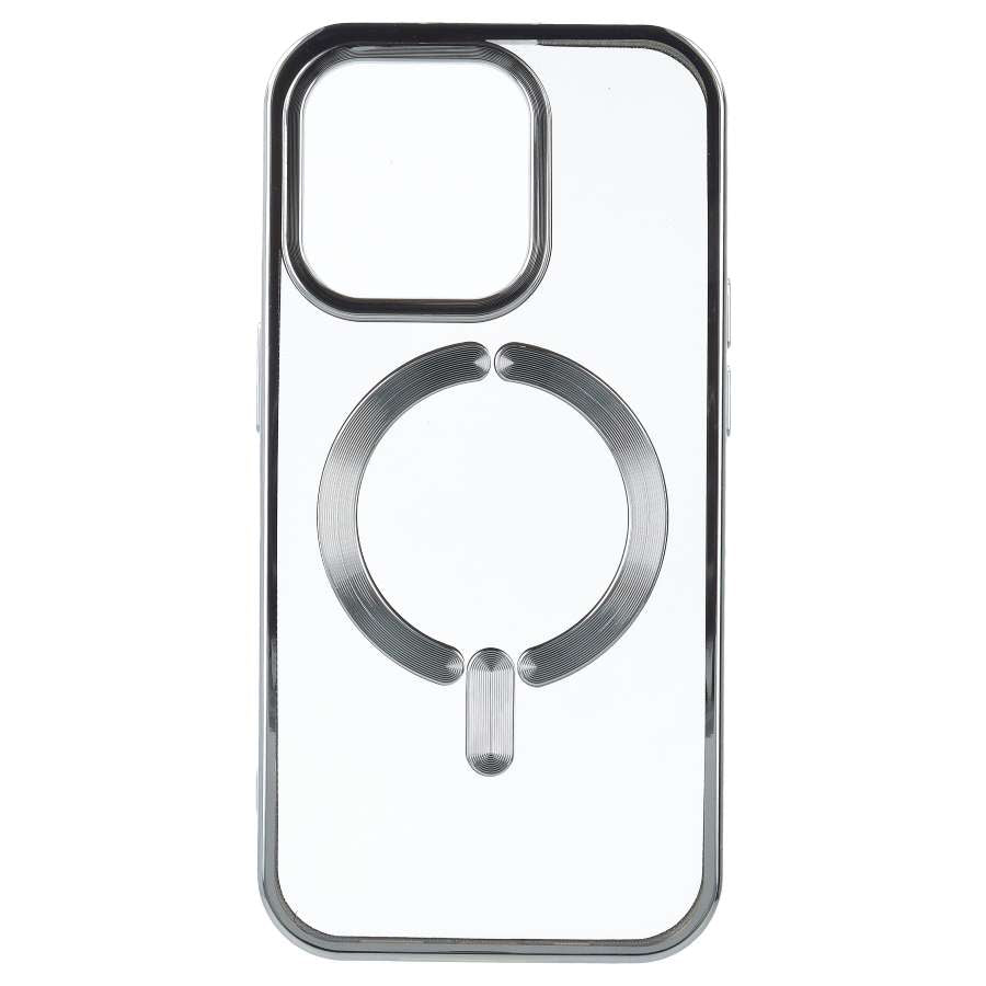 Funda Iron Logo Compatible con MagSafe para iPhone 14 Pro Max