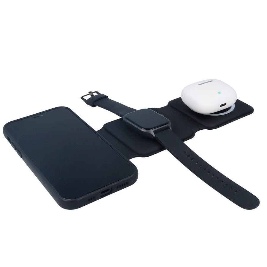 Base de Carga Inalámbrica compatible con Magsafe - Base de Carga para 3 dispositivos