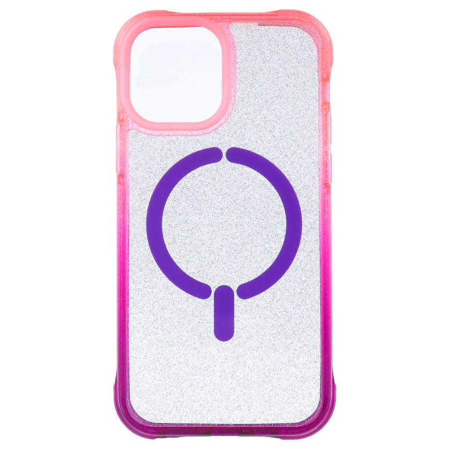 Funda Bumper Reforzada Degradada compatible con MagSafe para iPhone 15 Plus