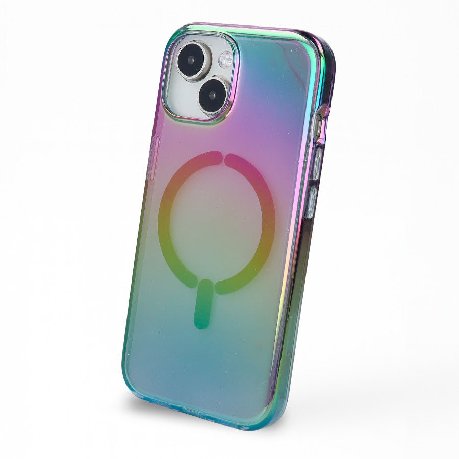 Funda Purpurina Compatible con MagSafe para iPhone 14
