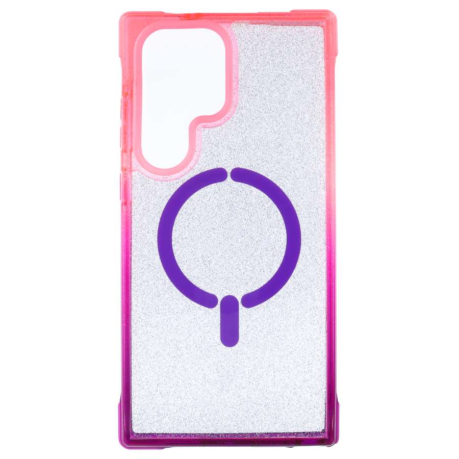Funda Bumper Reforzada Degradada compatible con MagSafe para Samsung Galaxy S22 Ultra