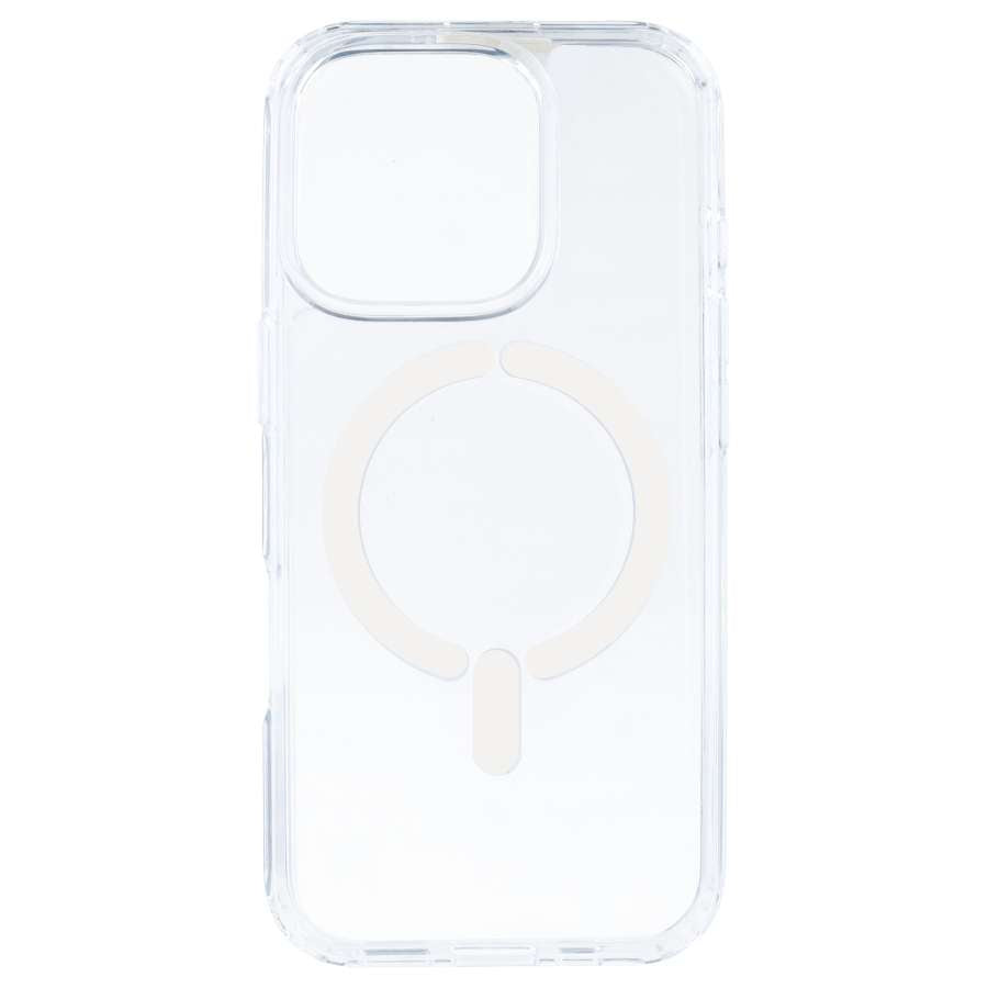 Funda Transparente Logo Compatible con Magsafe para iPhone 16 Pro