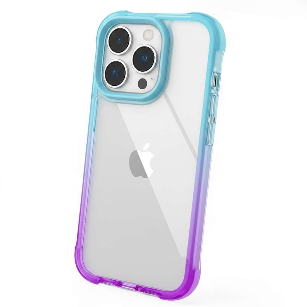 Funda Bumper Reforzada Degradada para iPhone 16 Pro Max