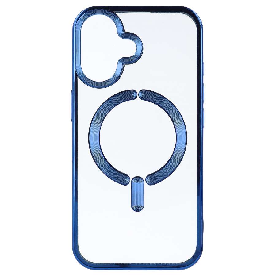 Funda Iron Logo Compatible con MagSafe para iPhone 16 Plus