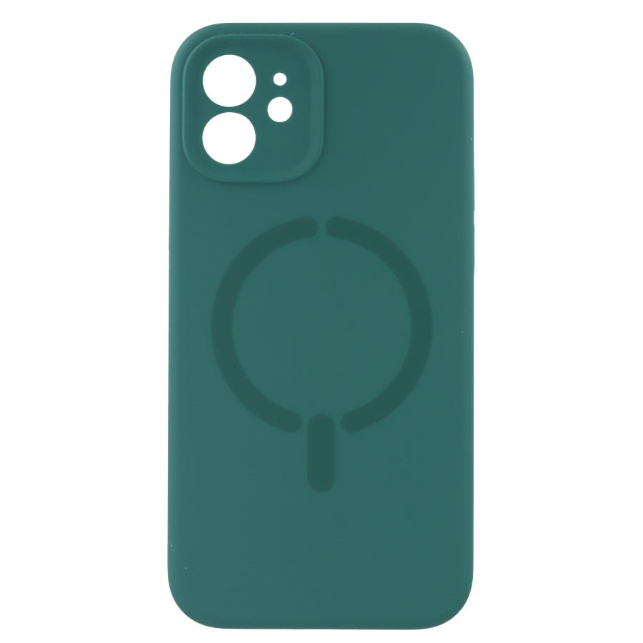 Funda Compatible con MagSafe con Cubre Cámara para iPhone 11