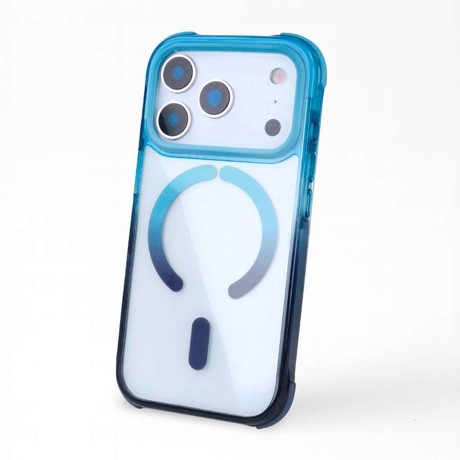 Funda Bumper Reforzada Degradada compatible con MagSafe para iPhone 17 Pro Max