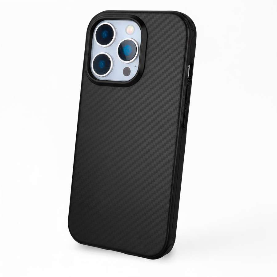 Funda Carbono Compatible con MagSafe para iPhone 14 Pro Max