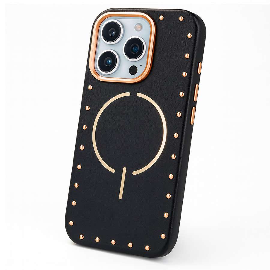 Funda Tachas Compatible con MagSafe para iPhone 13 Pro Max