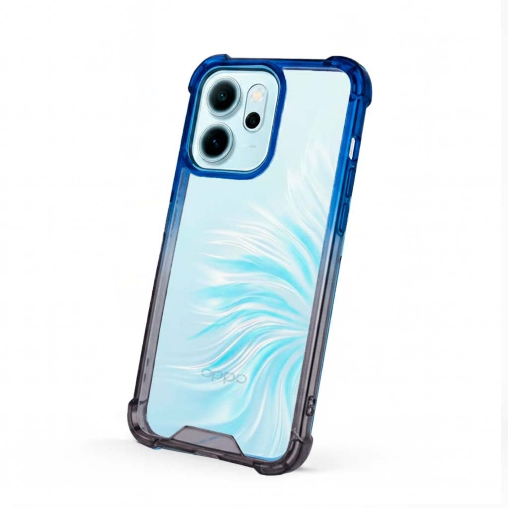 Funda Bumper Reforzada Degradada para Oppo Reno 14