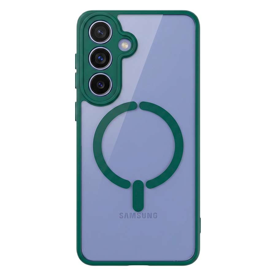 Funda Bumper Compatible con Magsafe con Cubre cámara para Samsung Galaxy S26