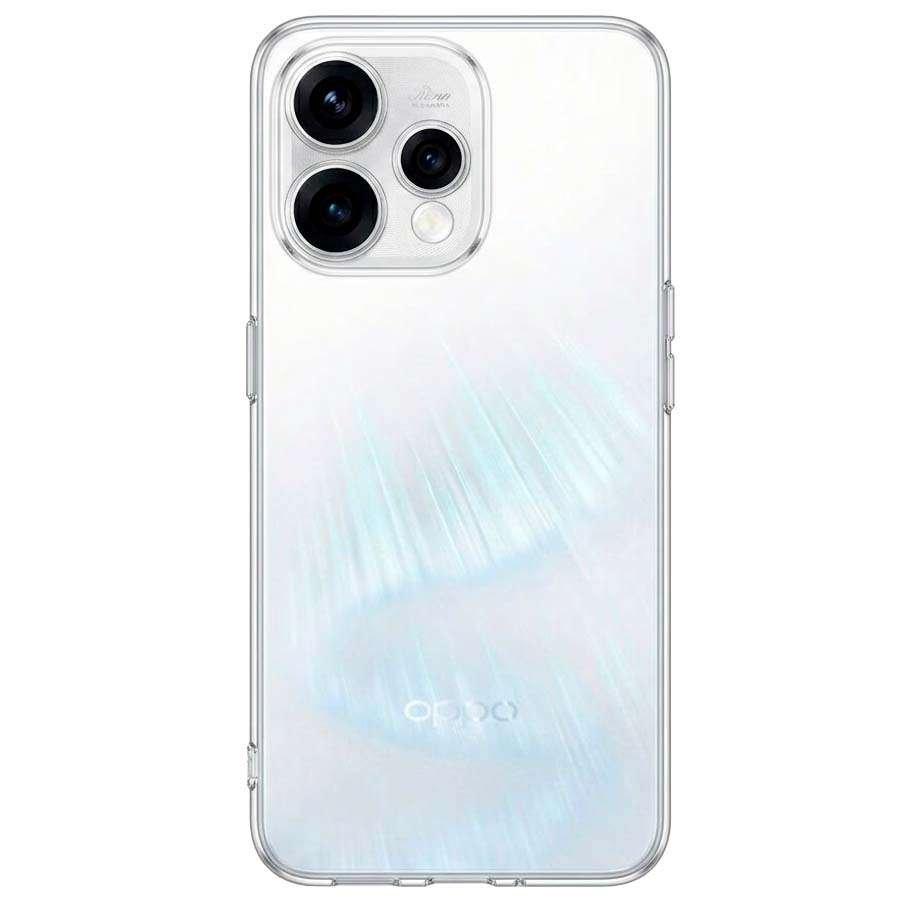 Funda Silicona Transparente para Oppo Reno 15FS