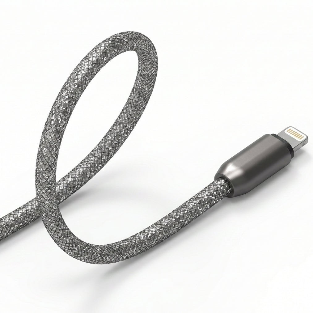 Cable Glitter - Tipo C a Lightning