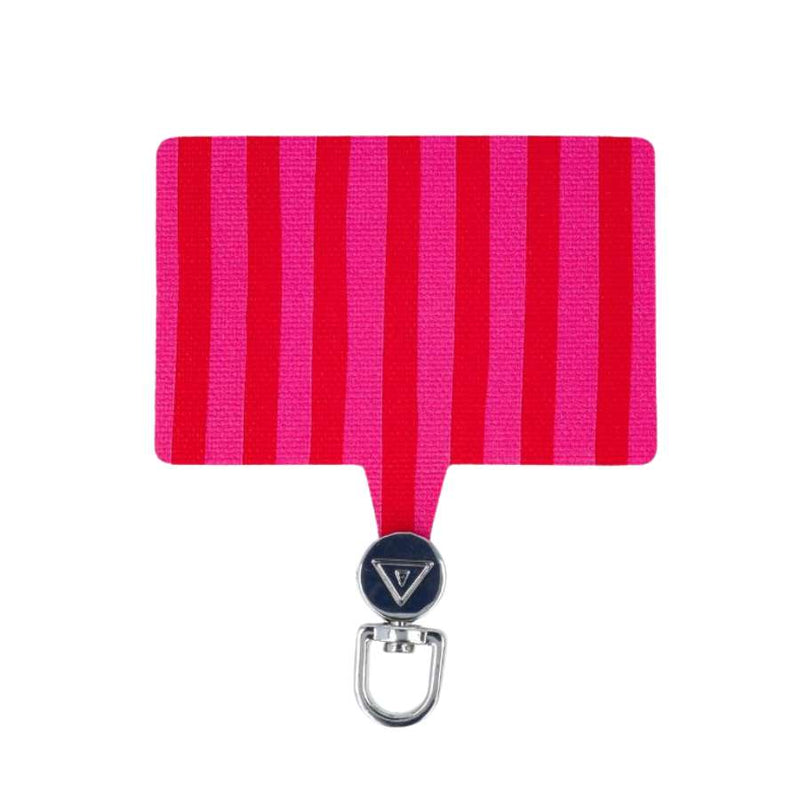 Adaptador colgante premium Pink Lemonade colección The Sunset Club – Accesorio para llevar el móvil colgado en rosa pastel
