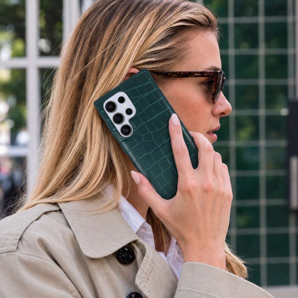 Funda Cocodrilo para Samsung Galaxy S24 Ultra