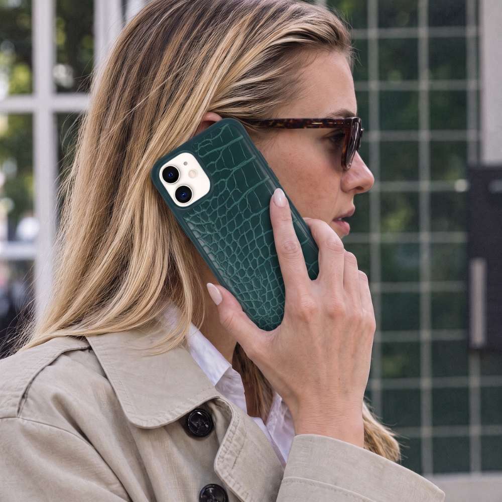 Funda Cocodrilo para iPhone 12 Mini