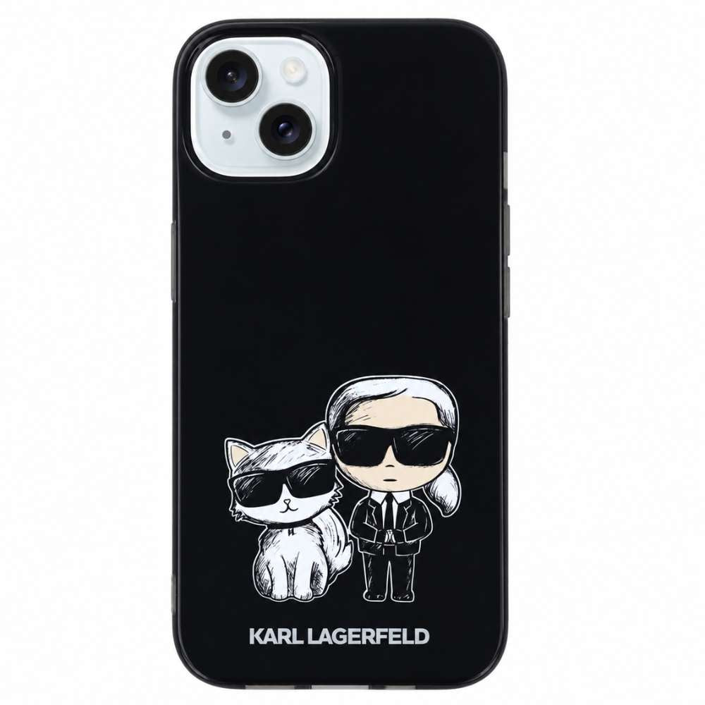 Funda Karl Lagerfeld Silicona Compatible con Magsafe para iPhone 14 Plus