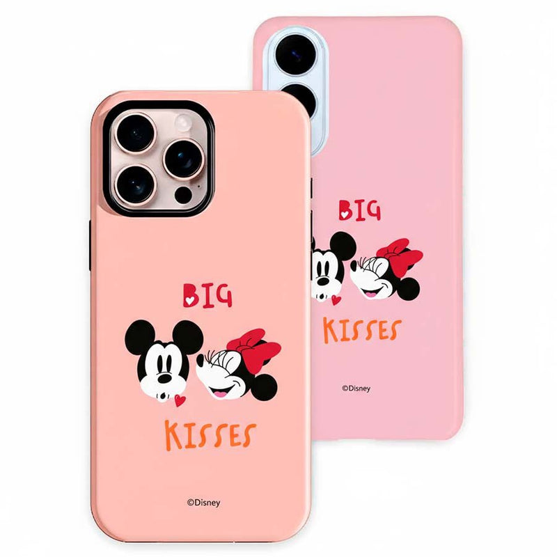 Funda oficial Disney Big Kisses - Detalle del diseño Mickey y Minnie
