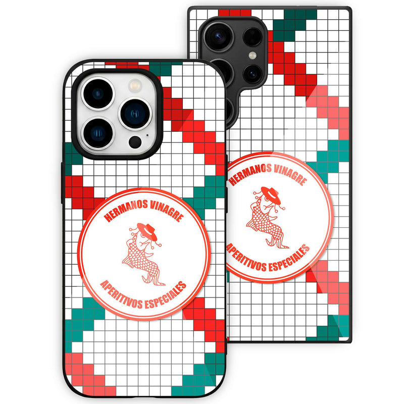 Funda oficial Hermanos Vinagre Castiza en smartphone