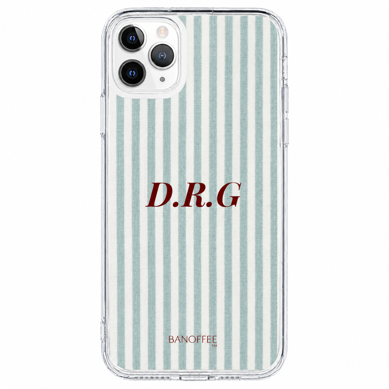 Funda Oficial Banoffee BCN - Monogram Stripes Personalizable